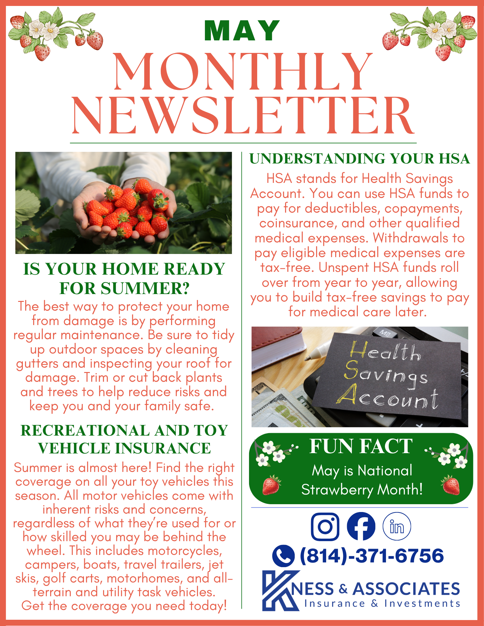 May 2026 Newsletter